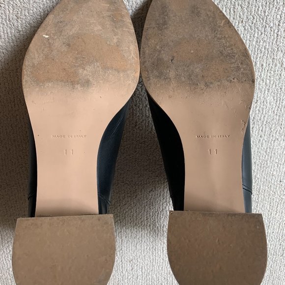 Everlane | The Heel Boot in Black w Natural Heel - Picture 6 of 6